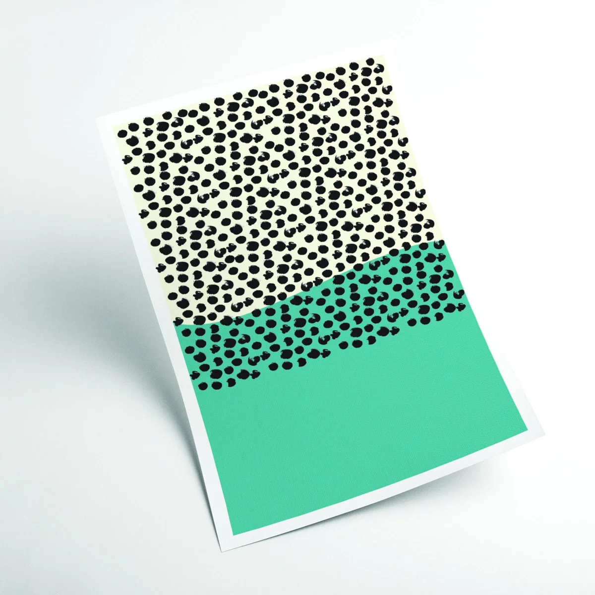 Blue Vibe Halftone A2 420 X 594Mm Stanley Print House – image 2