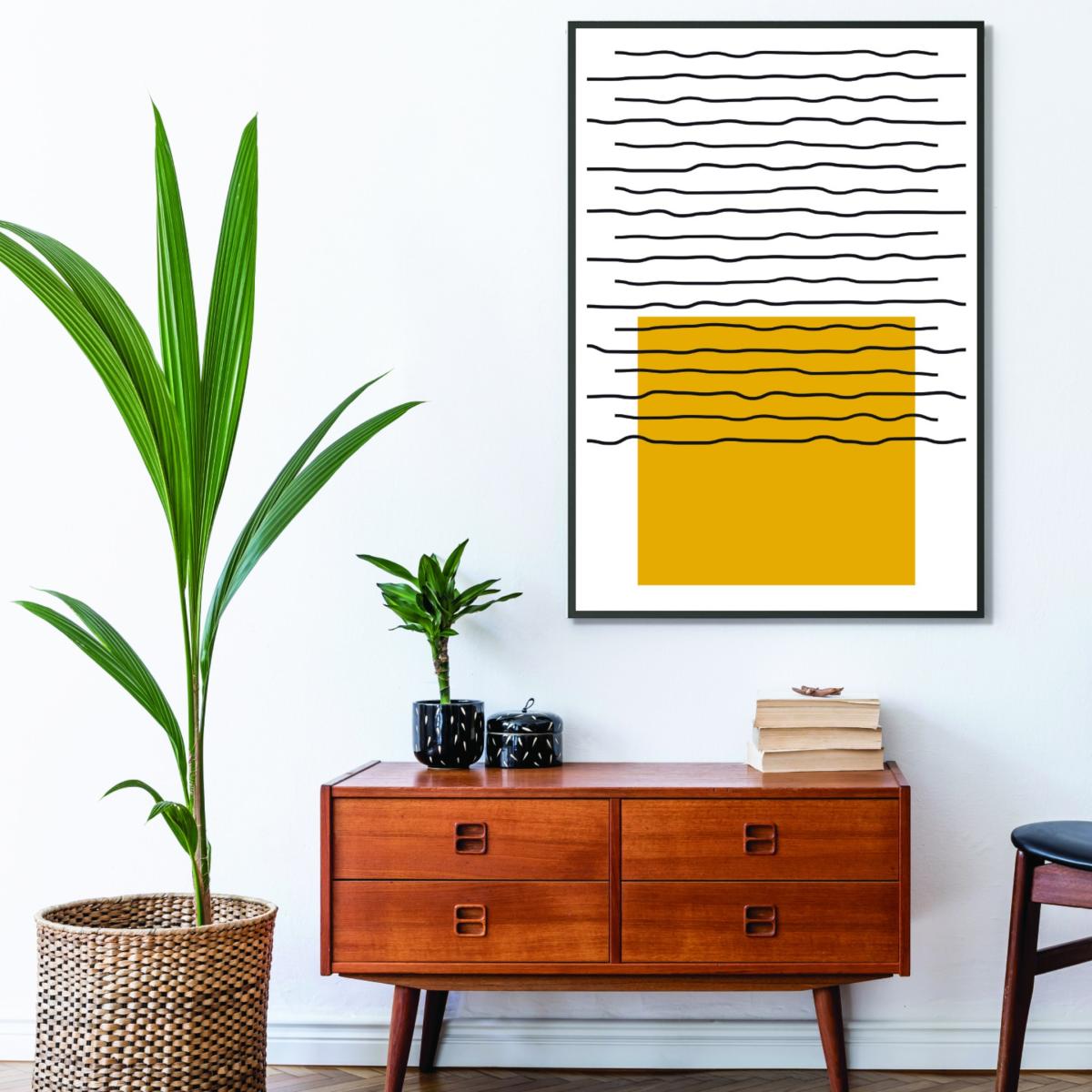 Yellow / Orange Minimal Primary 2 Small Stanley Print House – image 3