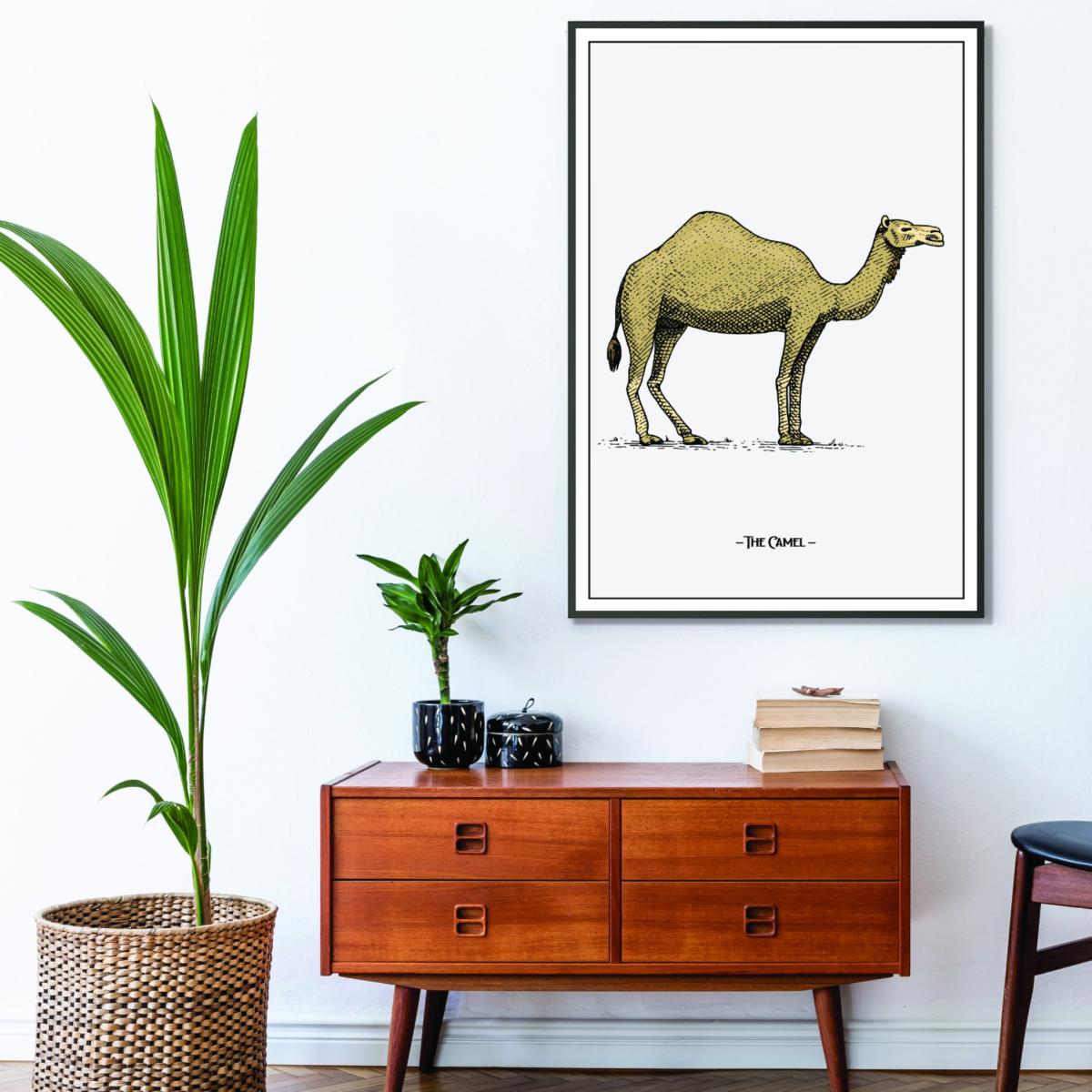 Brown The Camel A2 420 X 594Mm Stanley Print House – image 3