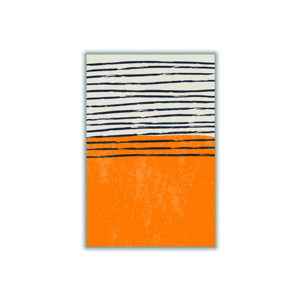 Yellow / Orange Minimal Design #2 A4 210 X 297Mm Stanley Print House – image 1