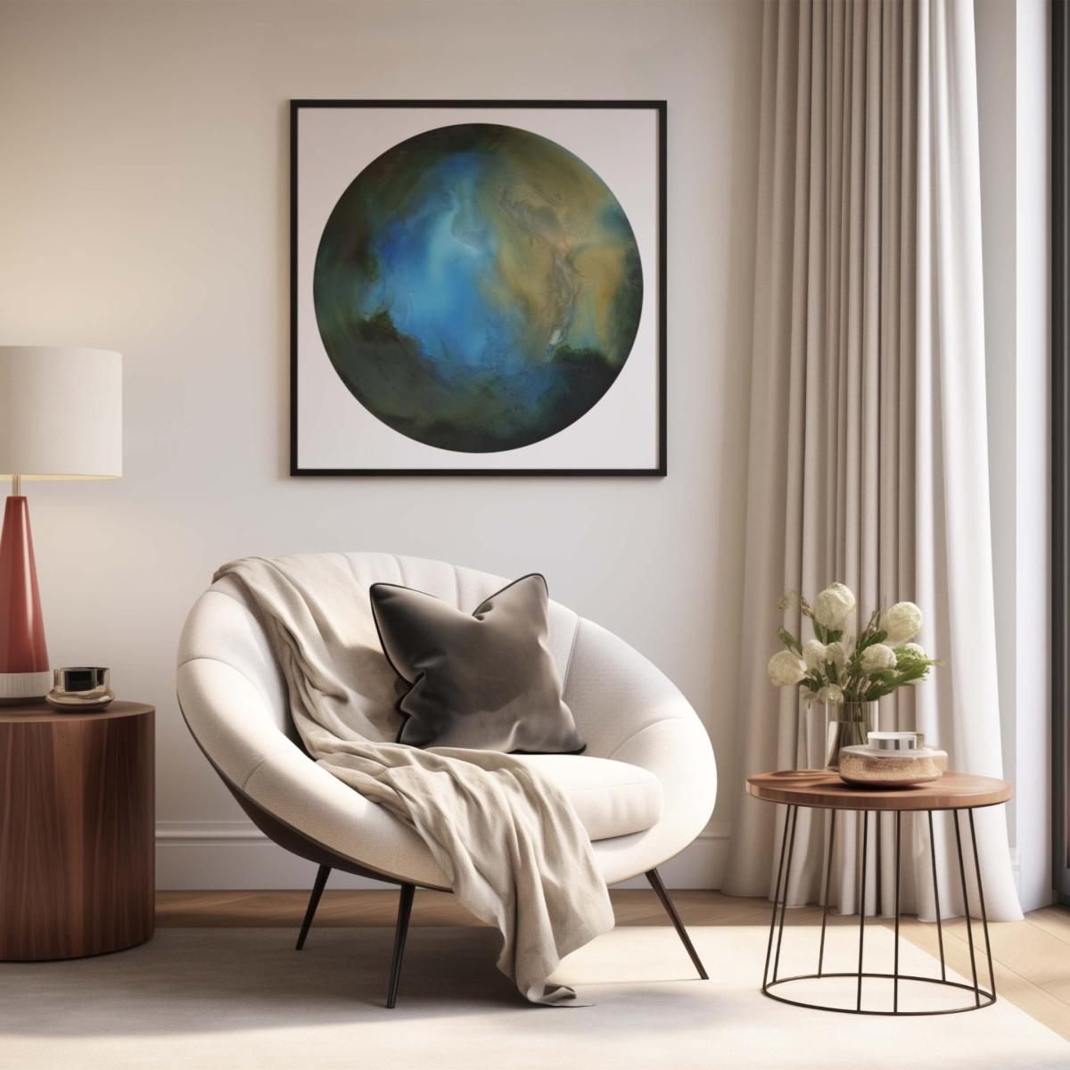 Blue Oasis - Fine Art Print | Medium | Art by Affie – image 2