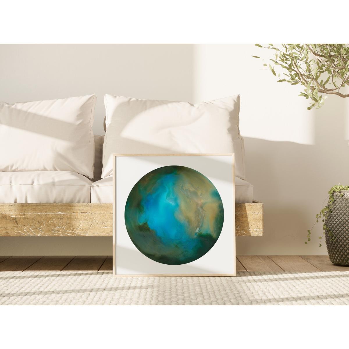 Blue Oasis - Fine Art Print | Medium | Art by Affie – image 3