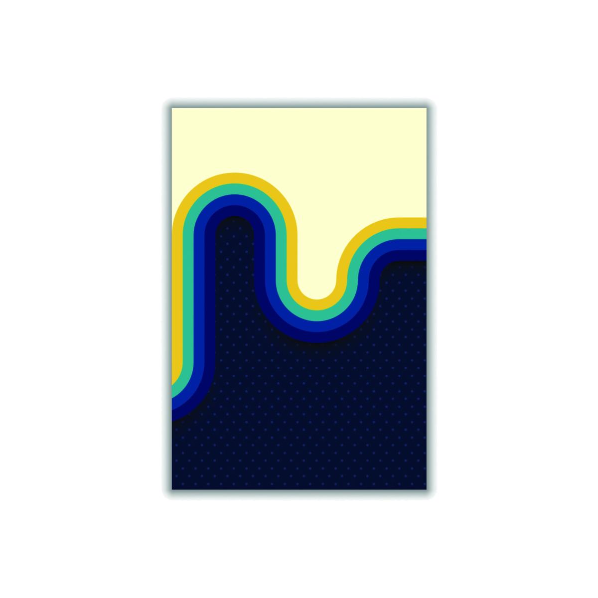 Melty Vibes Ii A1 594 X 841Mm Stanley Print House – image 1