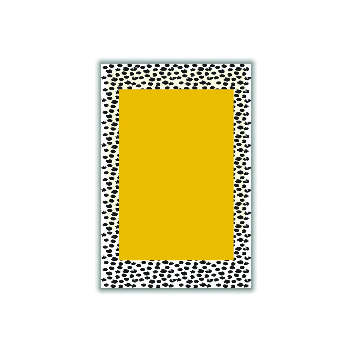 Yellow / Orange Minimal Yellow Poster Small Stanley Print House – image 1