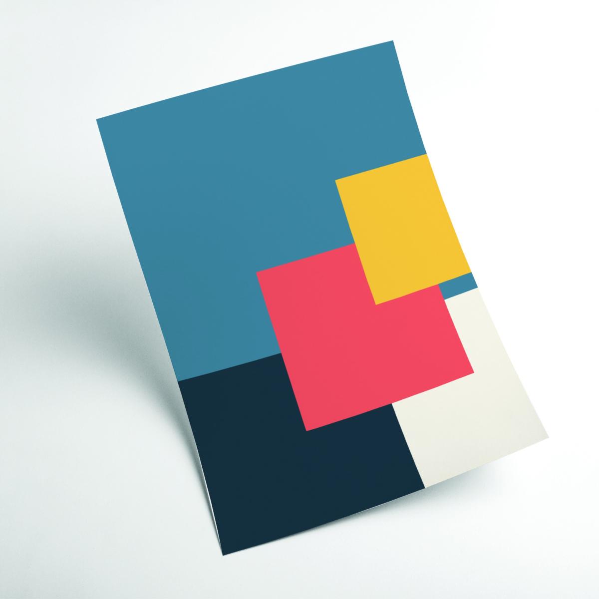 Abstract Geometric Fun #2 A1 594 X 841Mm Stanley Print House – image 2
