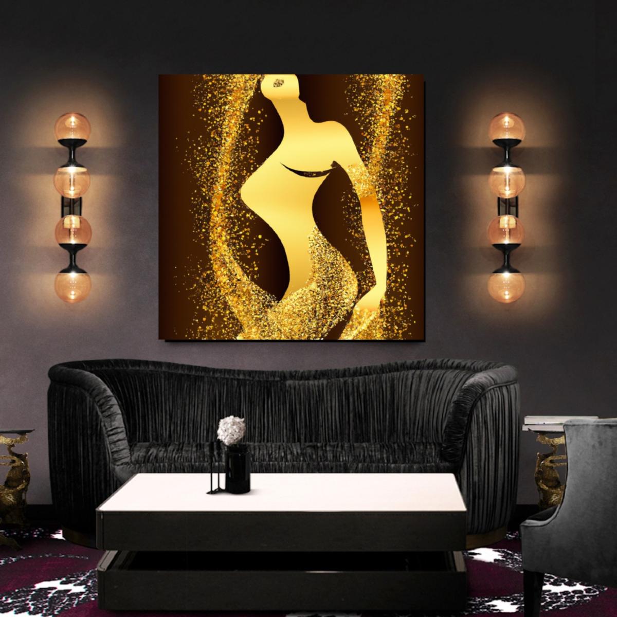 Shine Woman - Gold A4 210 X 297Mm Volsew Paris – image 2