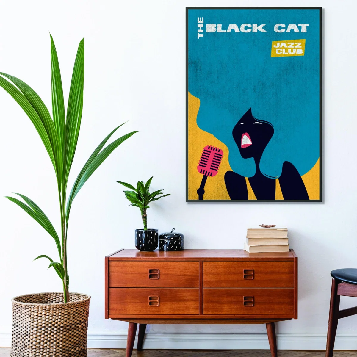 Black Cat Jazz Extra Small Stanley Print House – image 3