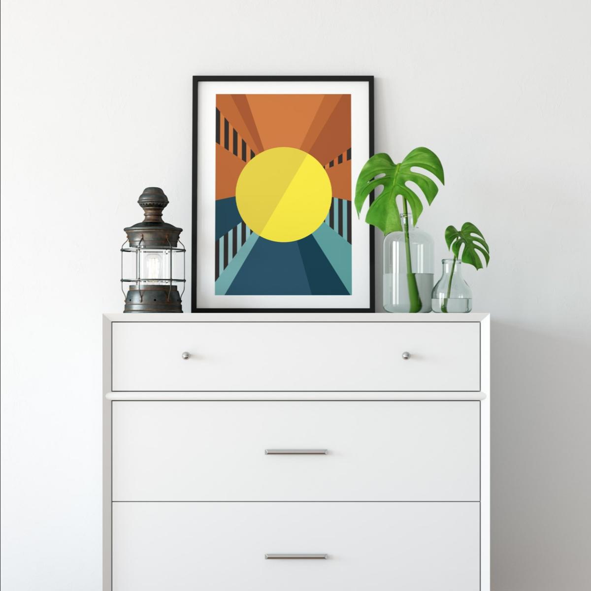 Sunshine On A Rainy Day A3 297 X 420Mm The Native State – image 3