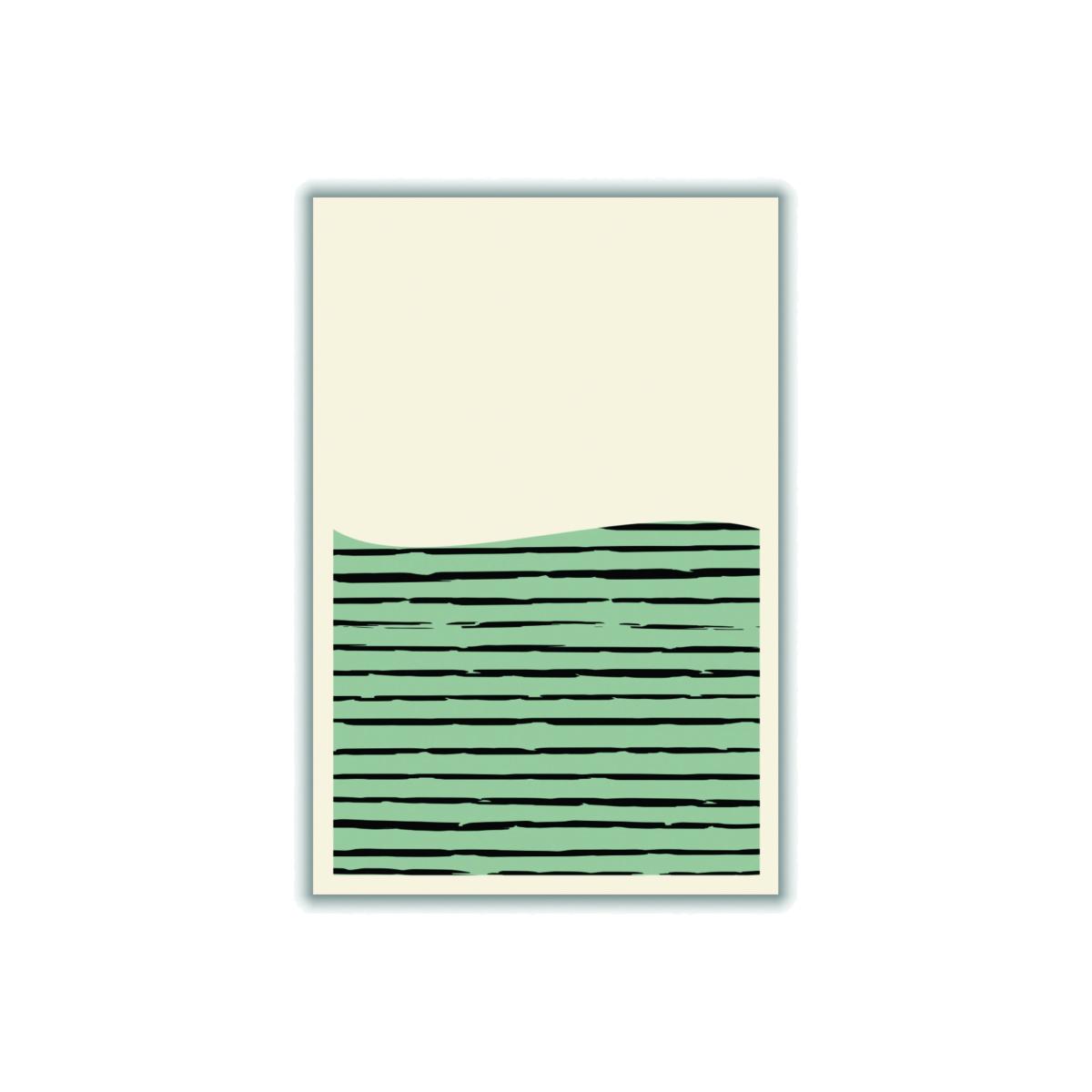 Green Minimal Midcentury Medium Stanley Print House – image 1