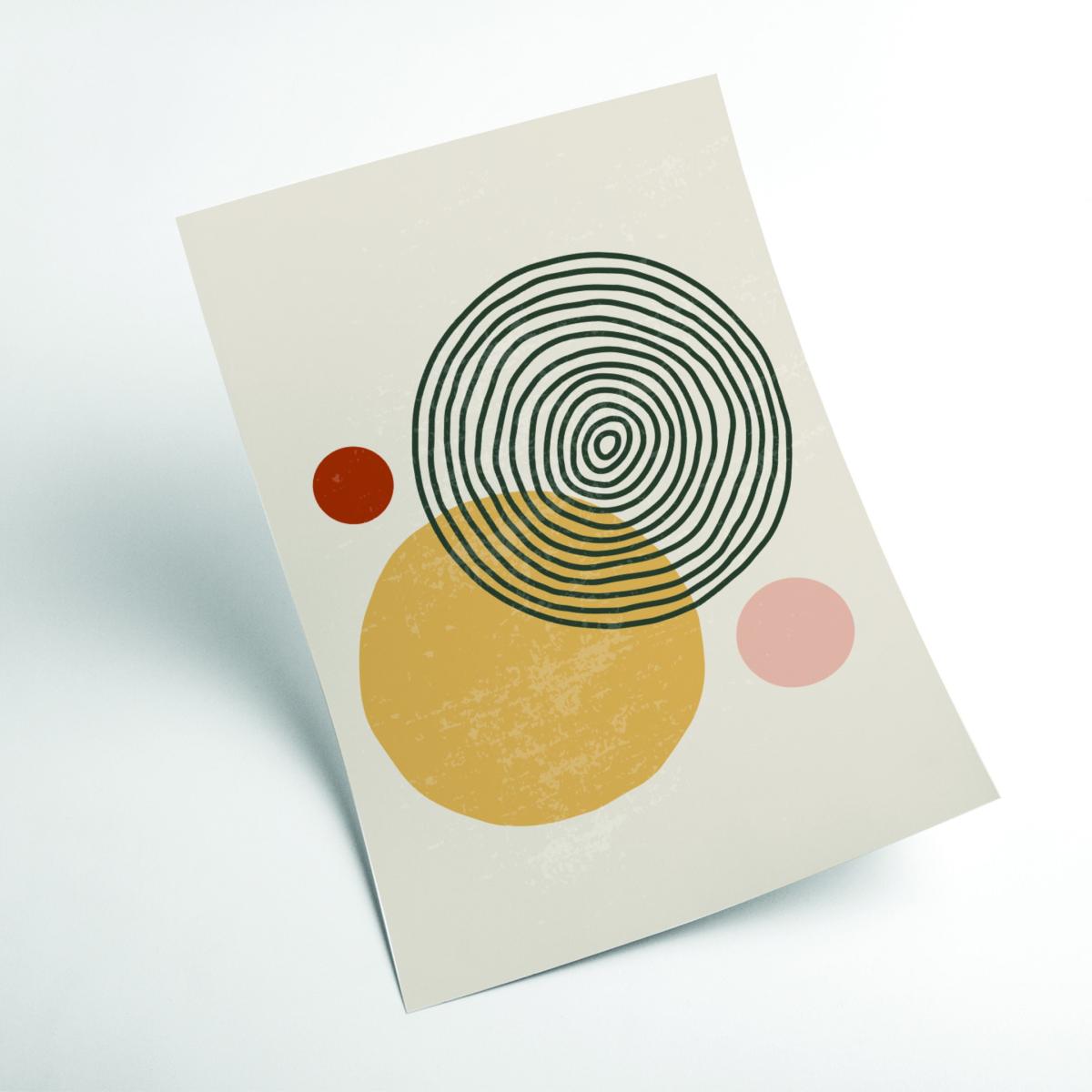 Yellow / Orange Minimal Shapes #8 Xxs Stanley Print House – image 2