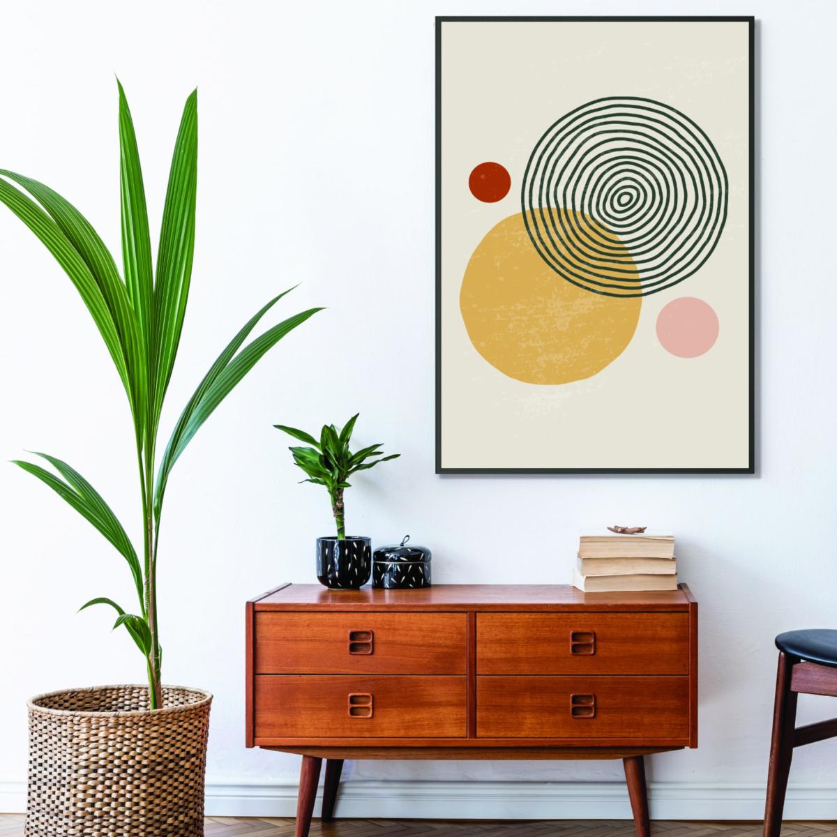 Yellow / Orange Minimal Shapes #8 Xxs Stanley Print House – image 3