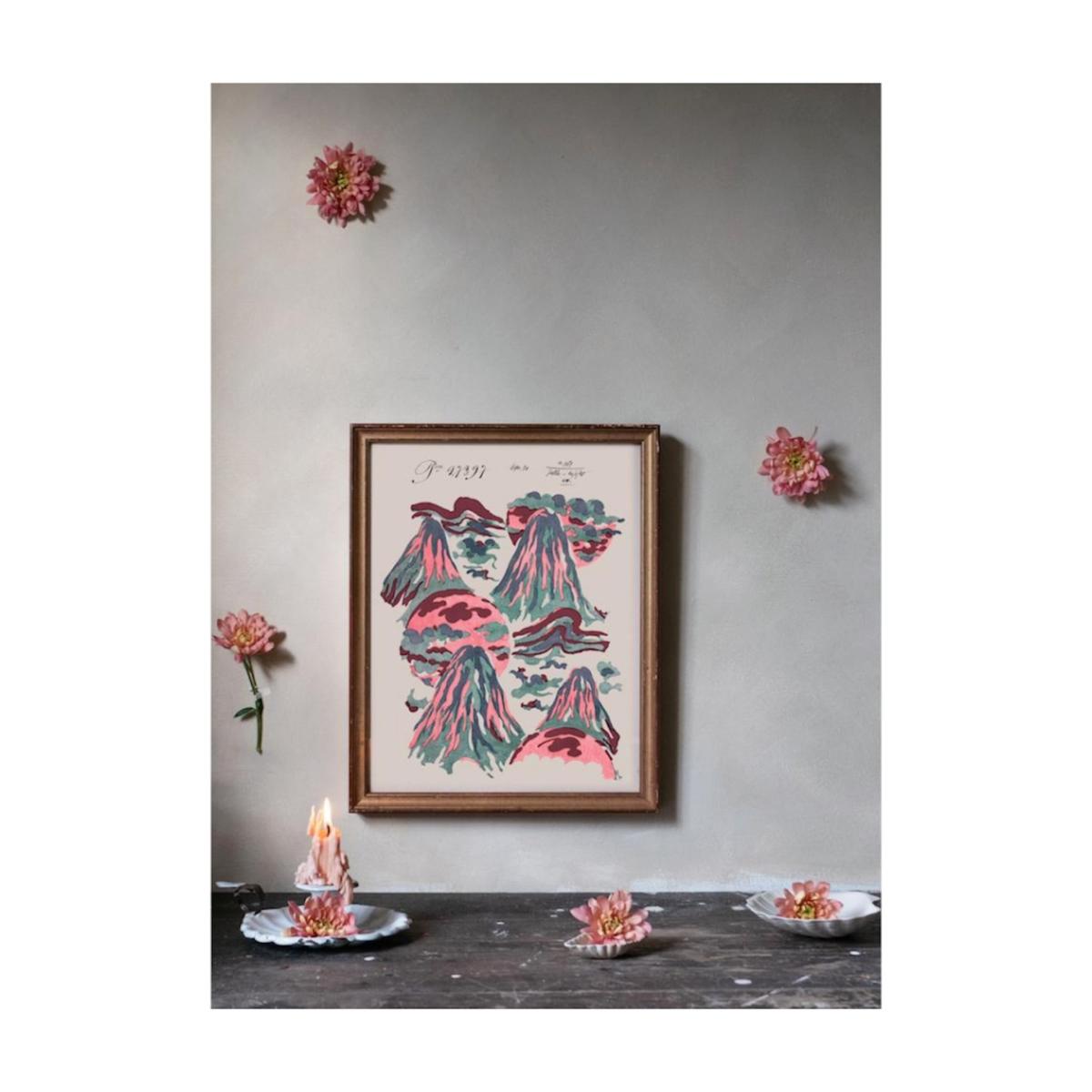 Mount Vesuvius - A3 Print~Sisters – image 4
