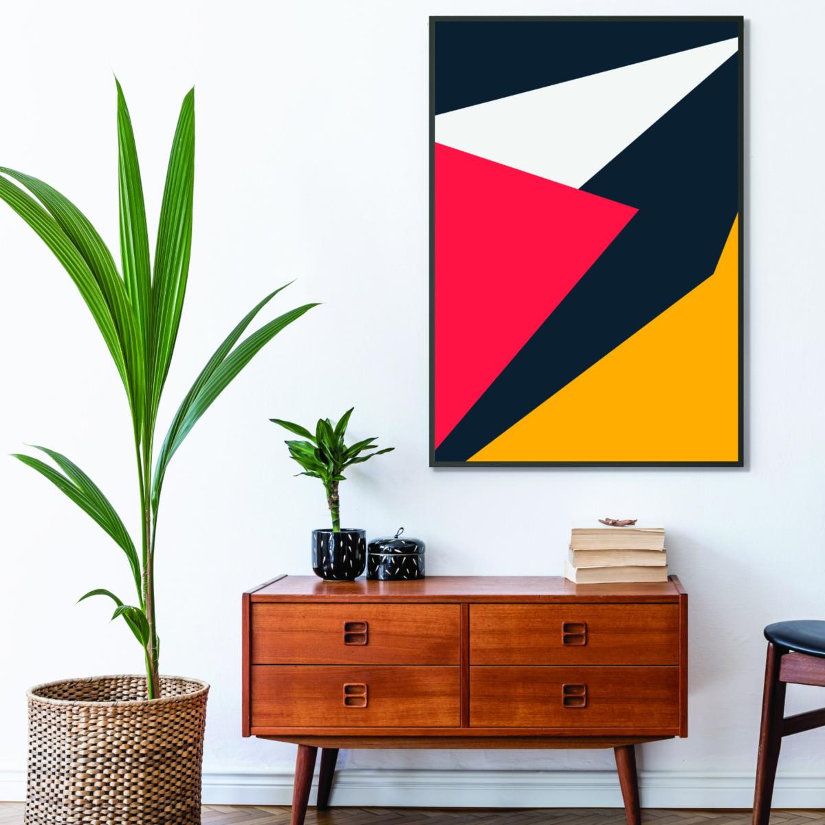 Bright Geometric #5 Extra Large Stanley Print House – image 3