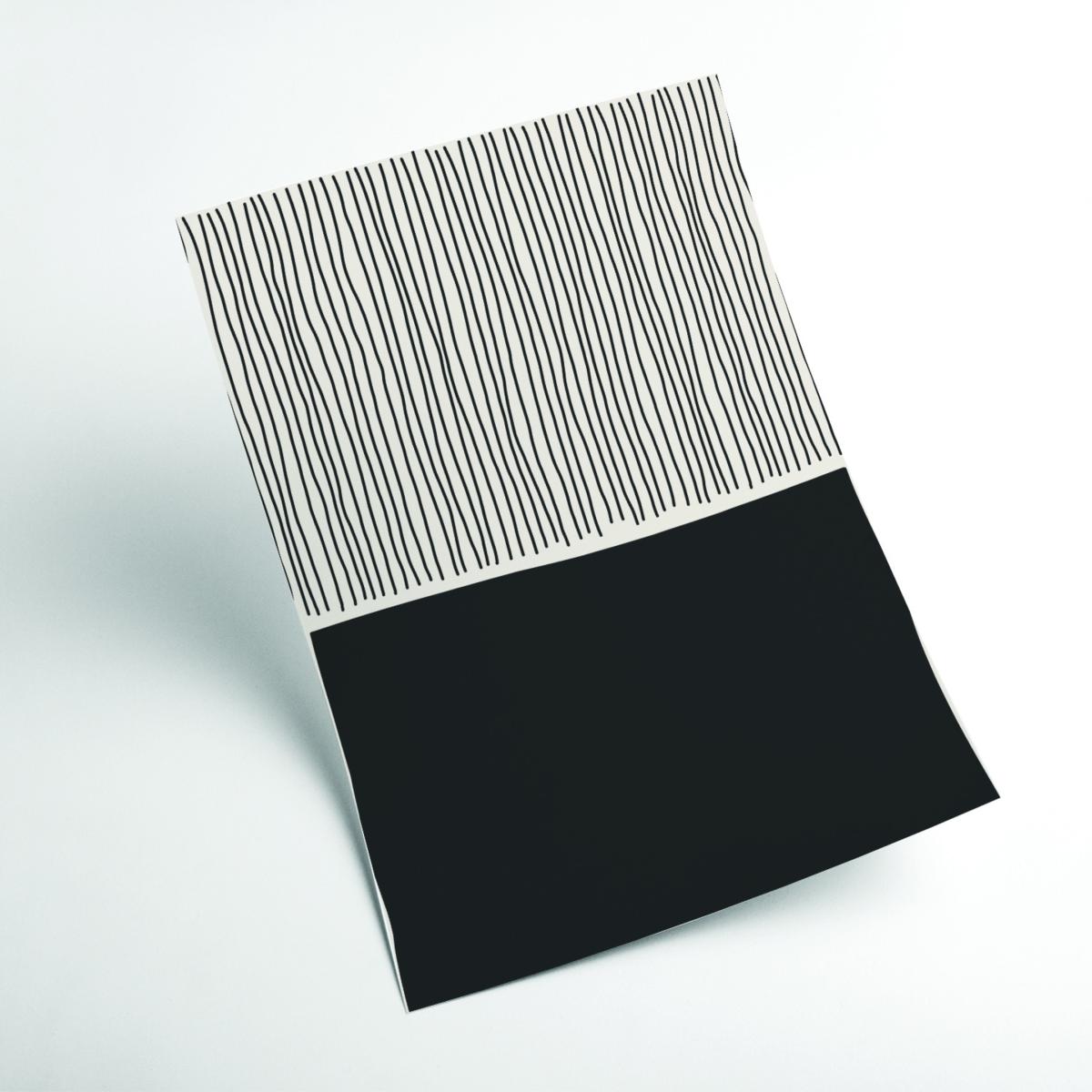 Black Minimal Line Vibes #8 Xxs Stanley Print House – image 2