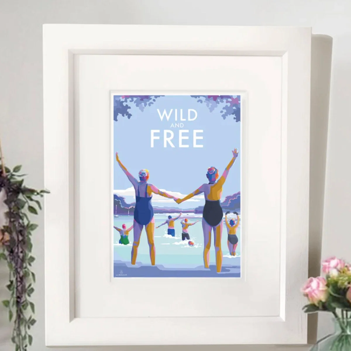 Wild And Free Quote Print | A4 | 210 X 297Mm | Becky Bettesworth – image 3