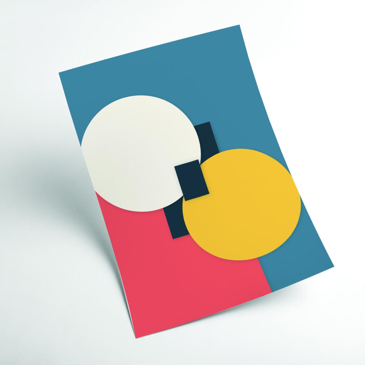 Bright Geometric Series #2 Small Stanley Print House – image 2
