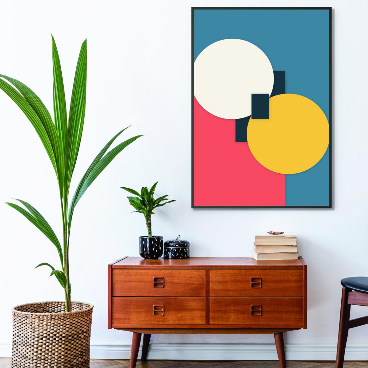 Bright Geometric Series #2 Small Stanley Print House – image 3