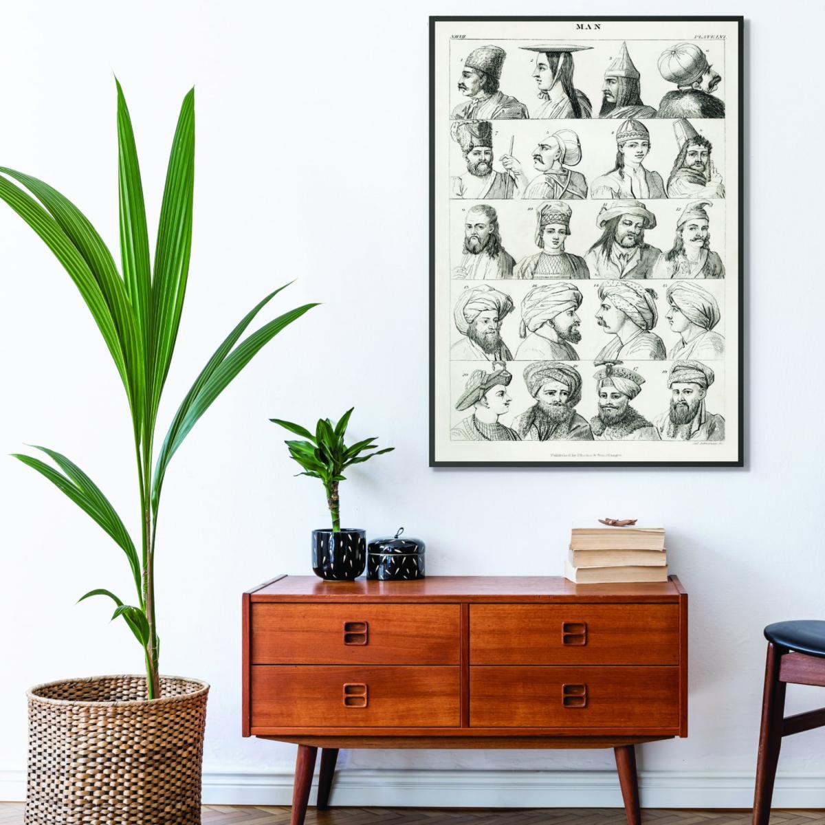 Man Iii By Oliver Goldsmith Grey A2 420 X 594Mm Stanley Print House – image 3