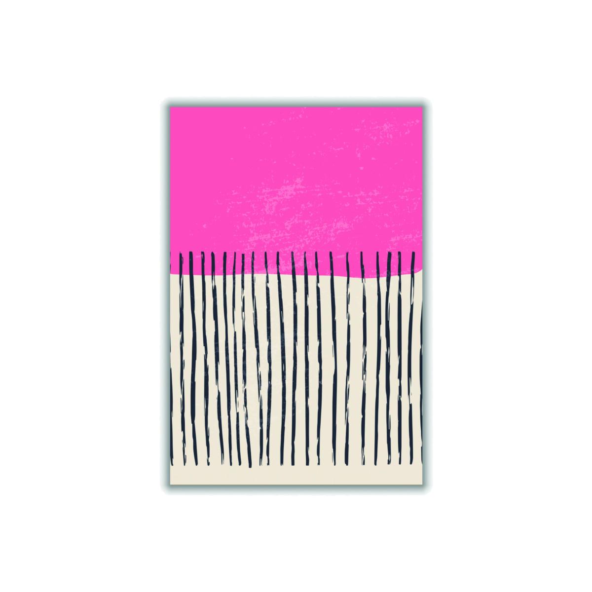 Pink / Purple Minimal Design #3 A3 297 X 420Mm Stanley Print House – image 1