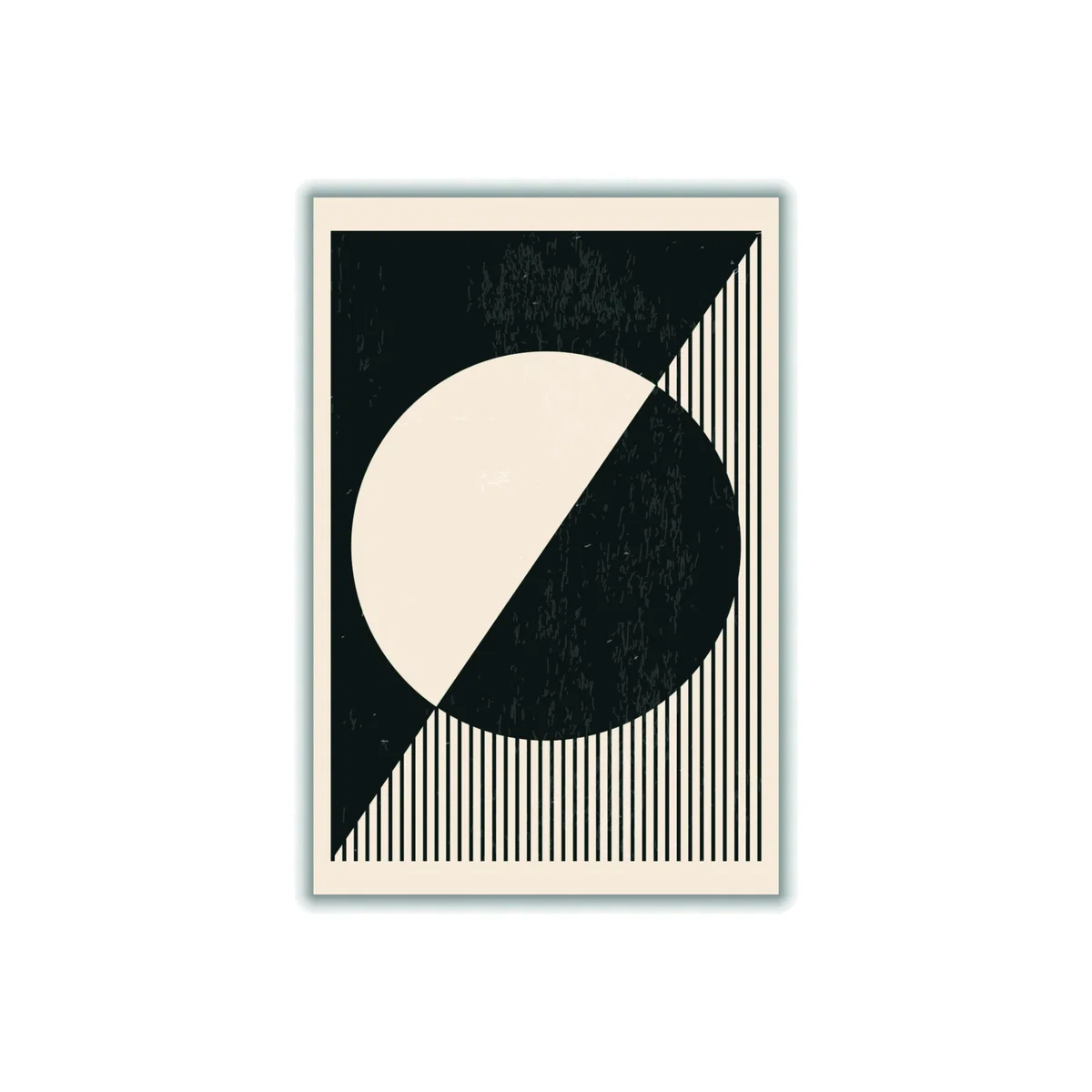 Black And White Planets Series #2 A3 297 X 420Mm Stanley Print House – image 1