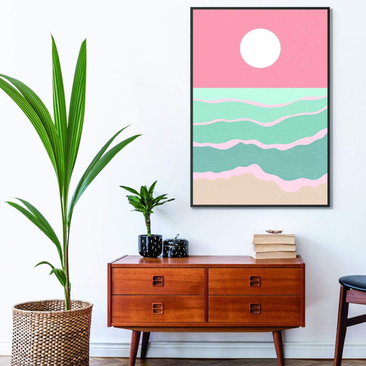 Sunset Over The Ocean #1 A2 420 X 594Mm Stanley Print House – image 3