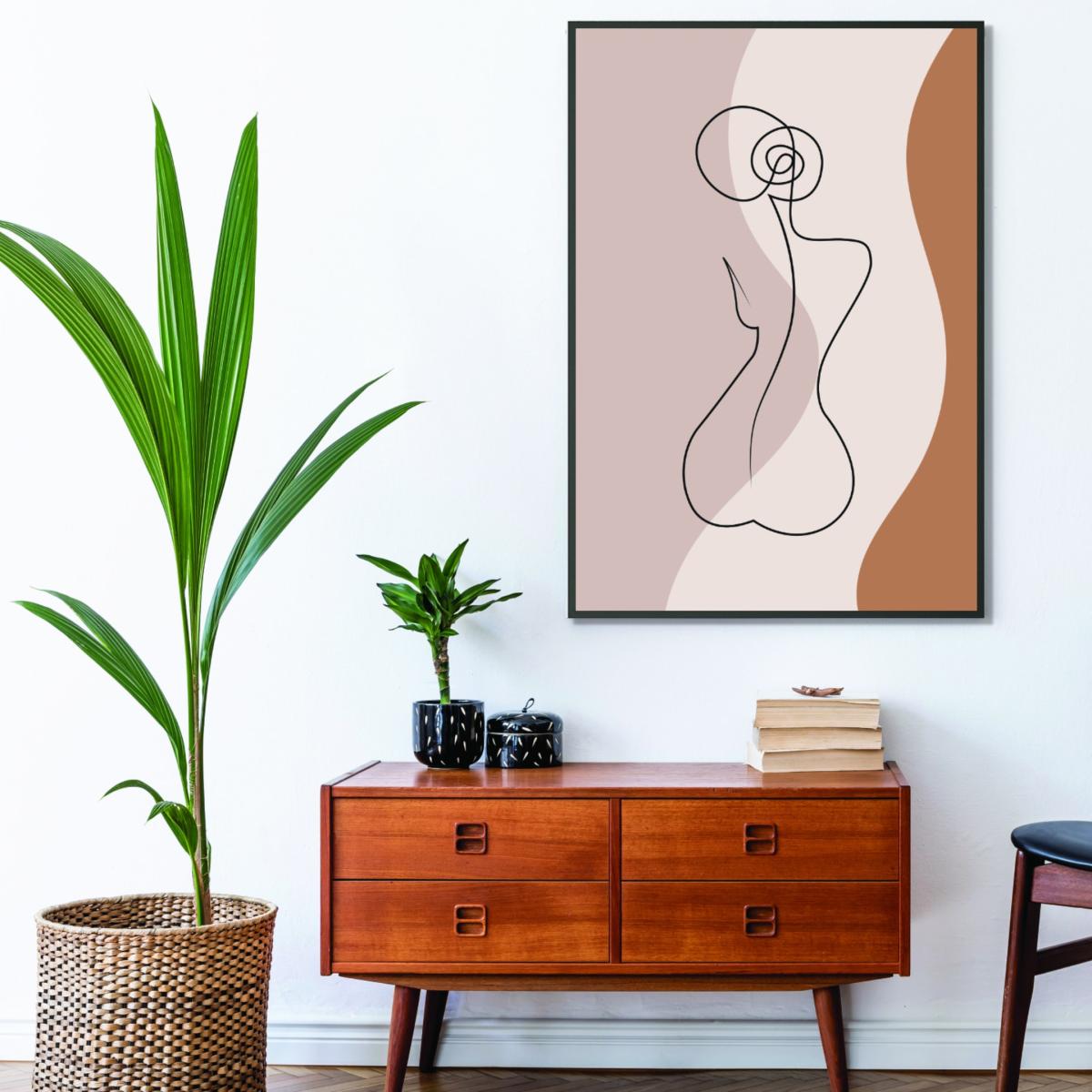 Rose Gold Female Figure I A2 420 X 594Mm Stanley Print House – image 3
