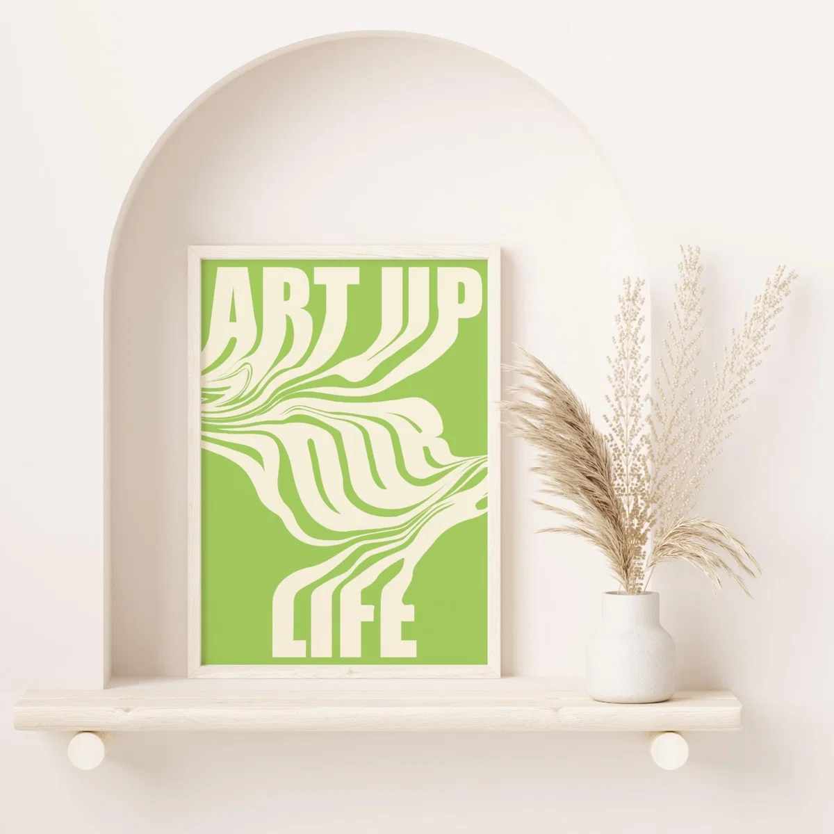 Art Up Your Life Green A3 Print Sofe Store – image 4
