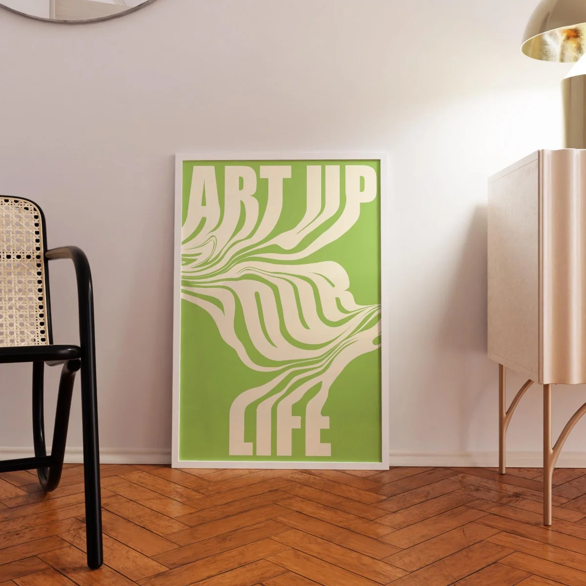 Art Up Your Life Green A3 Print Sofe Store – image 5