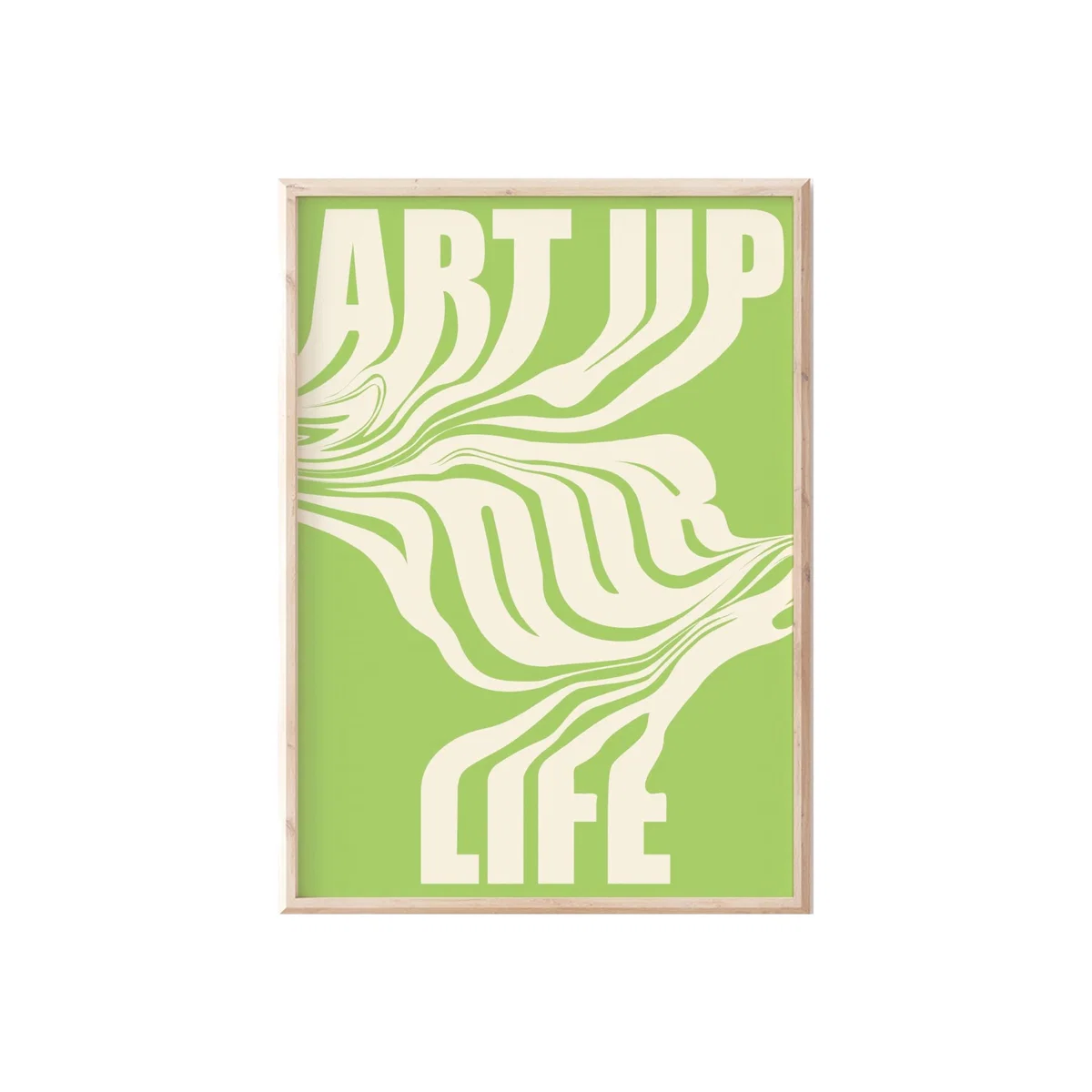 Art Up Your Life Green A3 Print Sofe Store – image 1