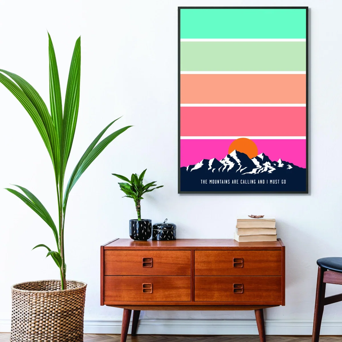 The Mountains Are Calling & I Must Go A4 210 X 297Mm Stanley Print House – image 3