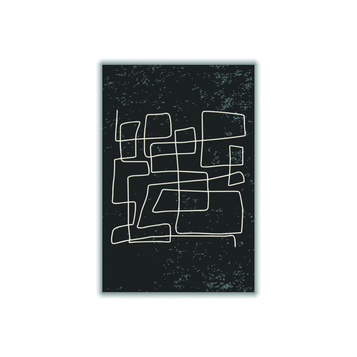 Black And White Lines #2 Large Stanley Print House – image 1