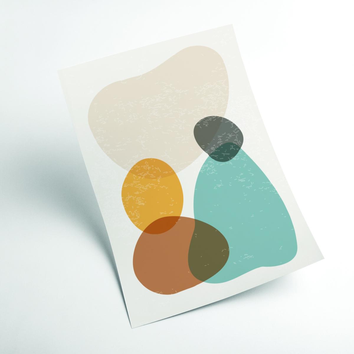 Abstract Shapes #1 A3 297 X 420Mm Stanley Print House – image 2