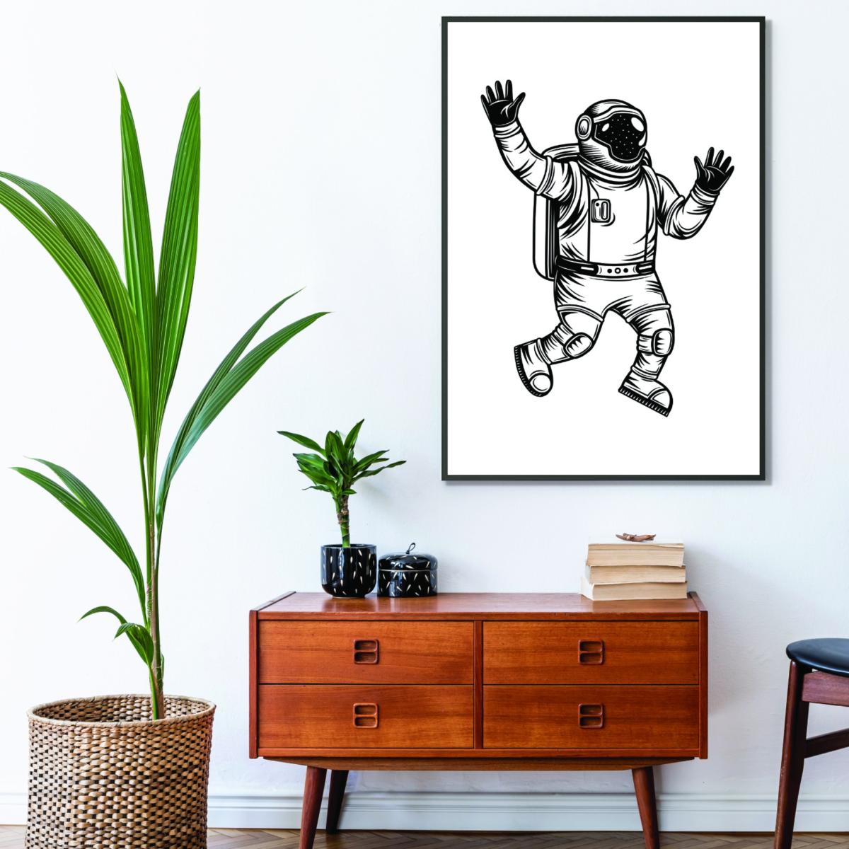 White Space Man A1 594 X 841Mm Stanley Print House – image 3
