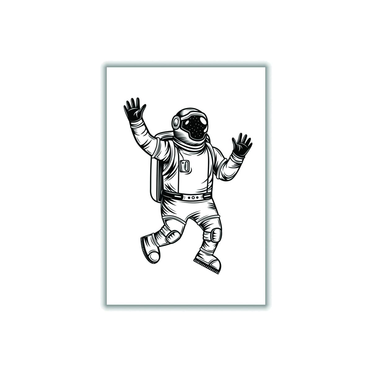 White Space Man A1 594 X 841Mm Stanley Print House – image 1