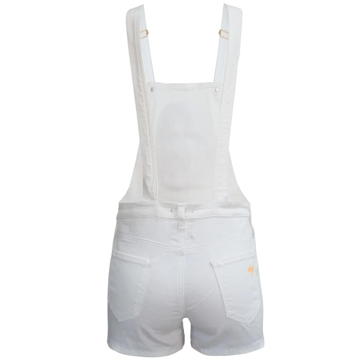 Yellow / Orange / White Funny Overalls | 25" | My Pair of Jeans – image 2