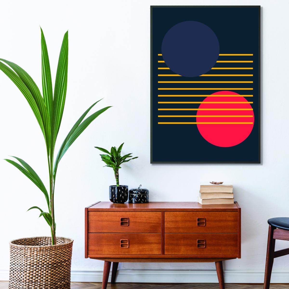 Vibrant Geometric Shapes #1 Small Stanley Print House – image 3