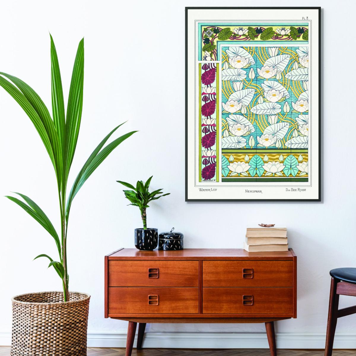 Nénuphar Water Lilies Ii By Maurice Pillard Verneuil A1 594 X 841Mm Stanley Print House – image 3