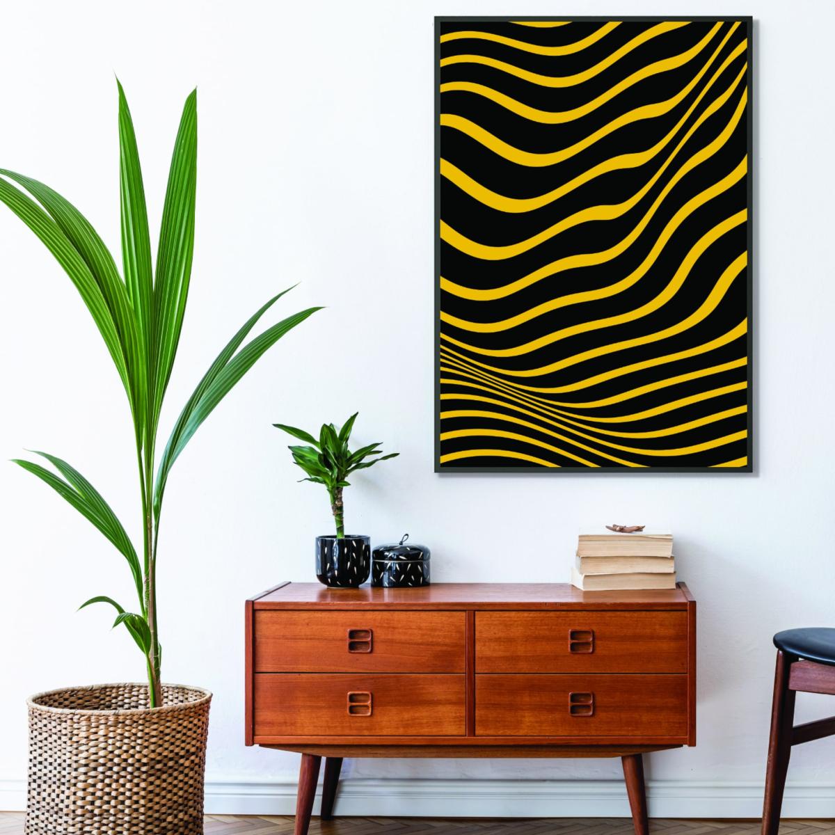 Yellow / Orange Yellow Vibes A1 594 X 841Mm Stanley Print House – image 3