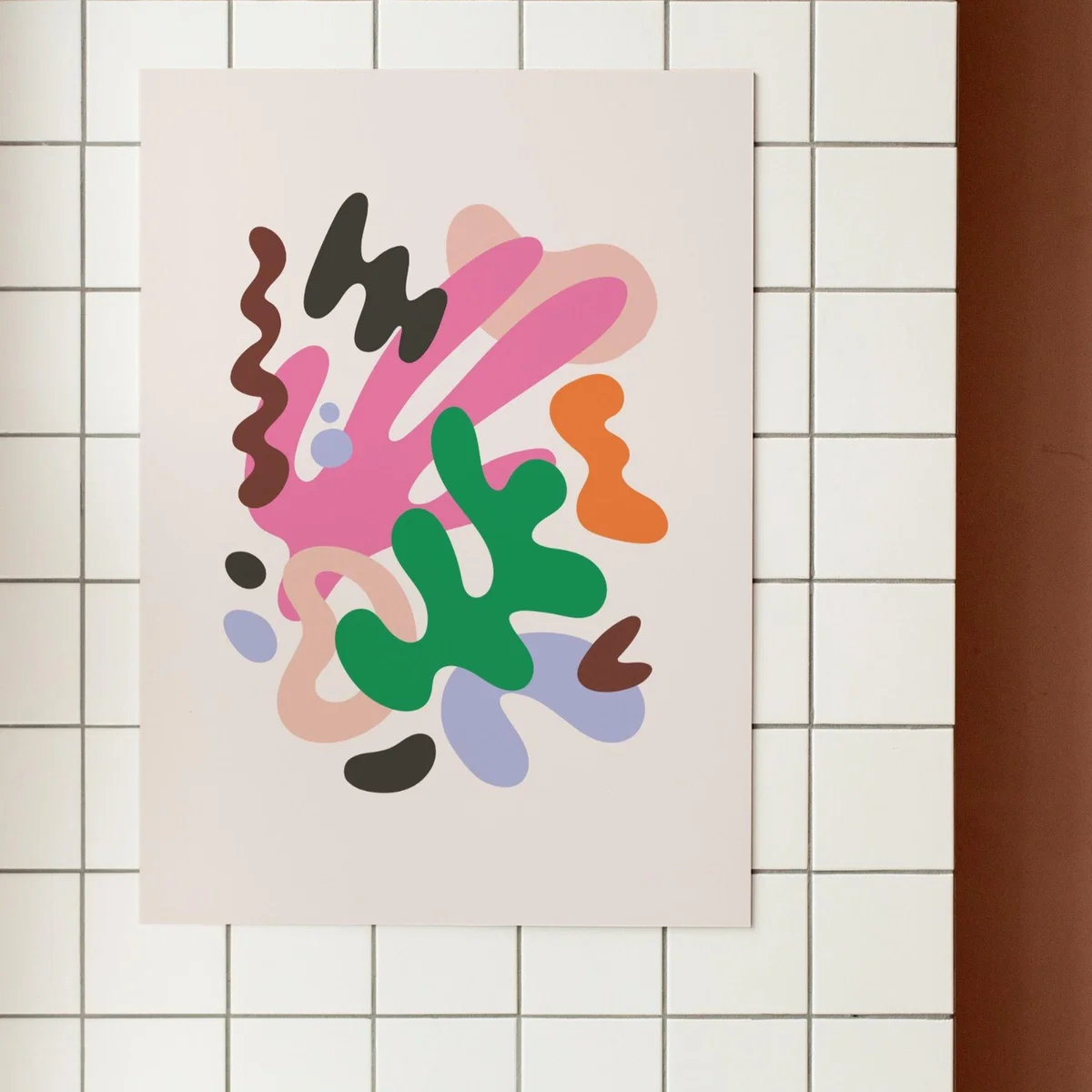Fluid Shapes Print Sofe Store – image 2