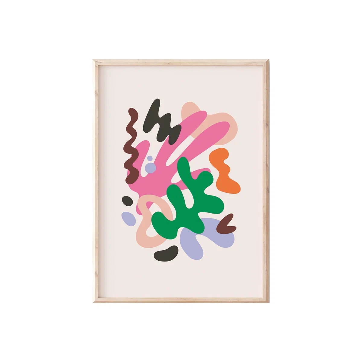 Fluid Shapes Print Sofe Store – image 1