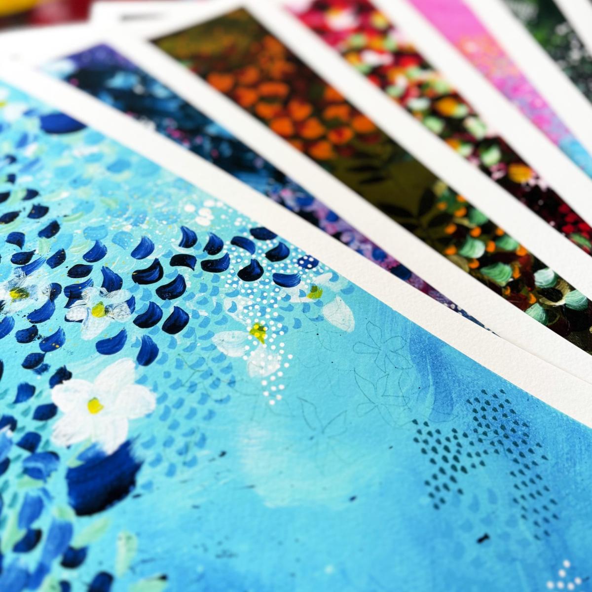 Blue Darling I'm A Nightmare Dressed Like A Daydream, Limited Edition Print | Jessica Slack Studio – image 2