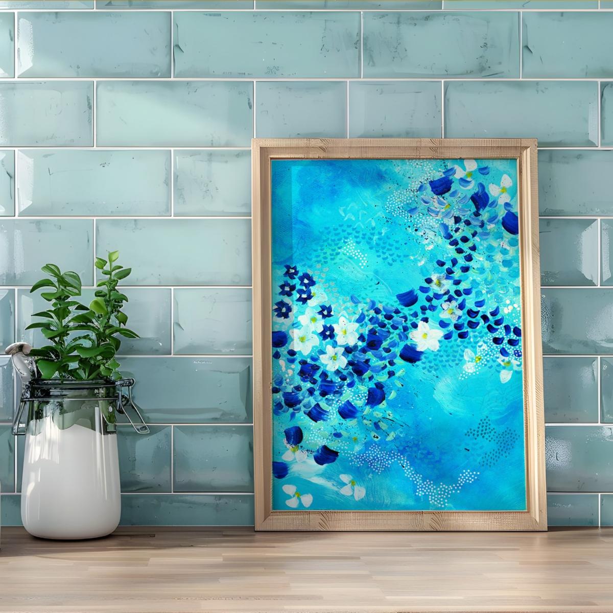 Blue Darling I'm A Nightmare Dressed Like A Daydream, Limited Edition Print | Jessica Slack Studio – image 3