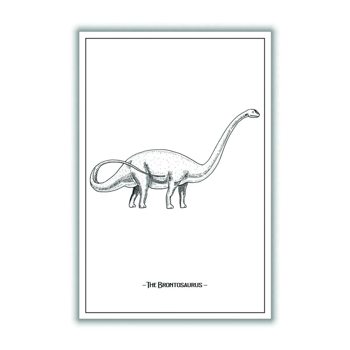Black The Brontosaurus Medium Stanley Print House – image 3