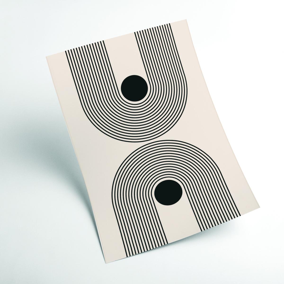 Black Boho Vibe Series #5 Medium Stanley Print House – image 2