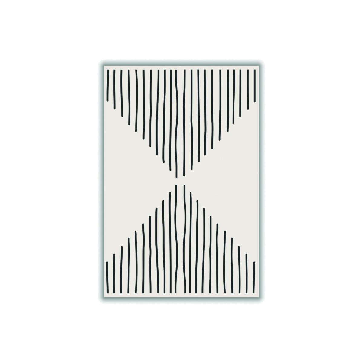 Black Minimal Line Design 4 A3 297 X 420Mm Stanley Print House – image 1