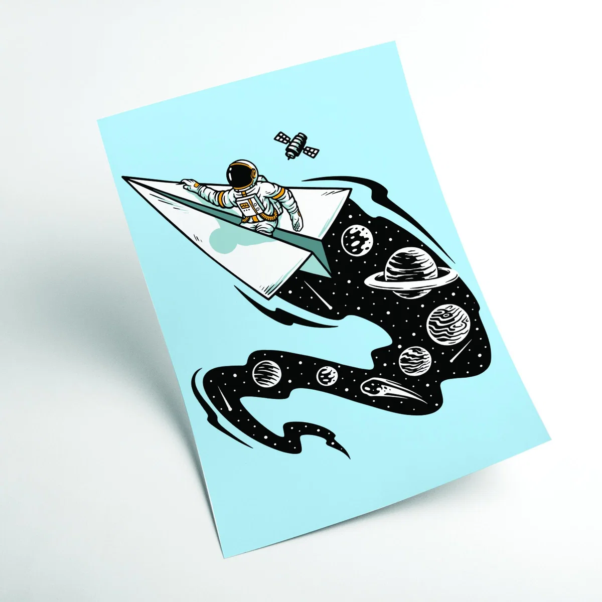 Blue Flying Thru Space Xxs Stanley Print House – image 2