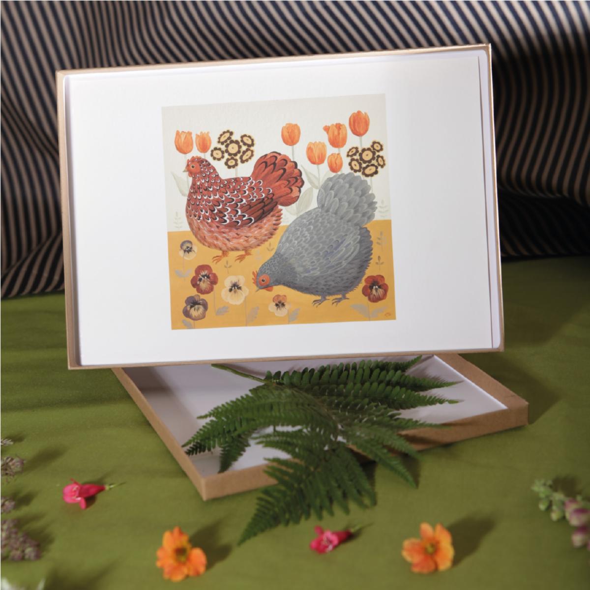 Arthur's Hens Print Bundle Dog & Dome – image 6