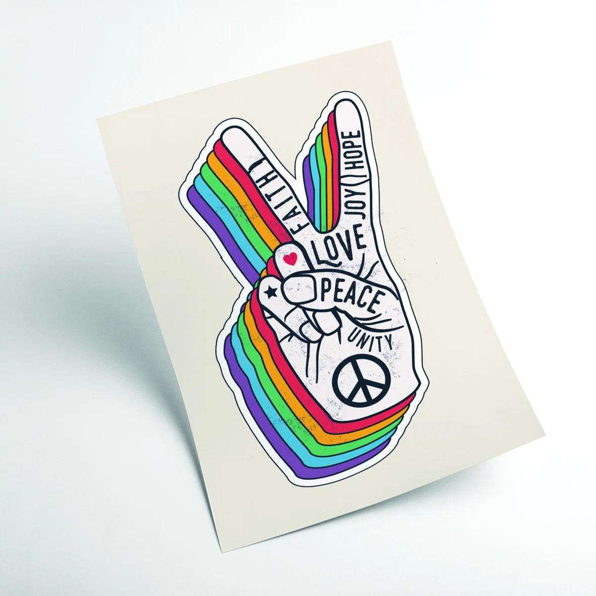 Peace And Love!! Large Stanley Print House – image 2