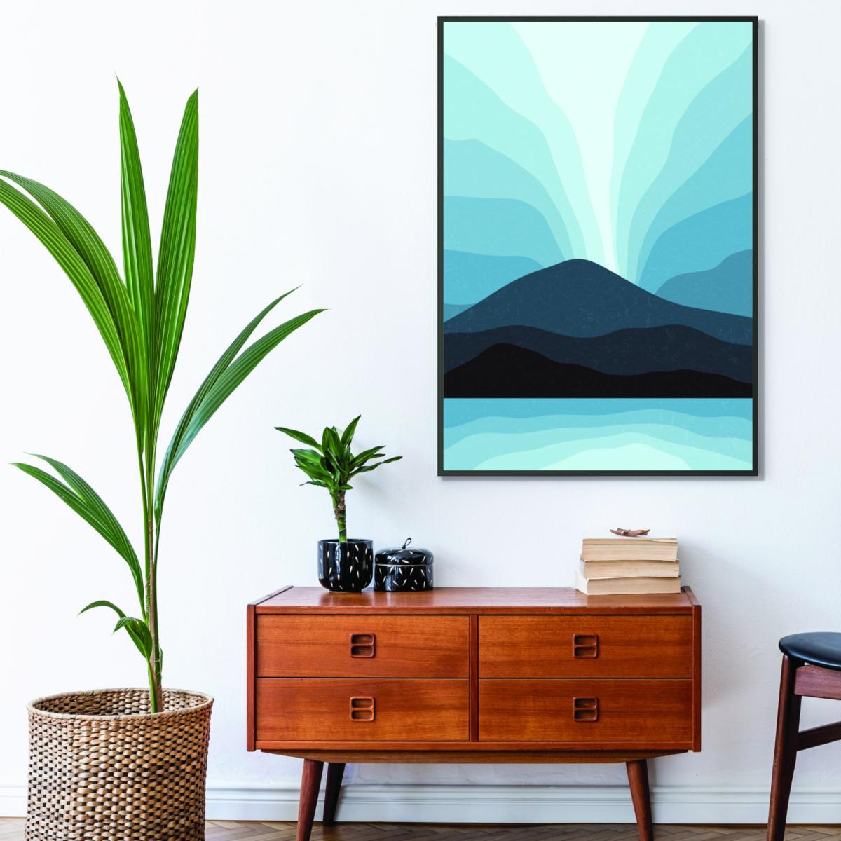 Blue Mountain Vibes #3 Medium Stanley Print House – image 3