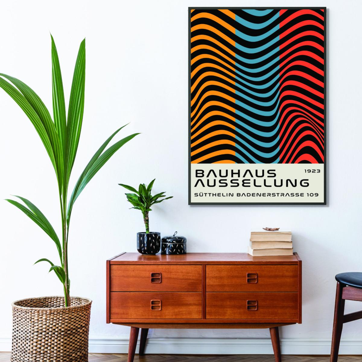 Bauhaus Tri-Color A2 420 X 594Mm Stanley Print House – image 3